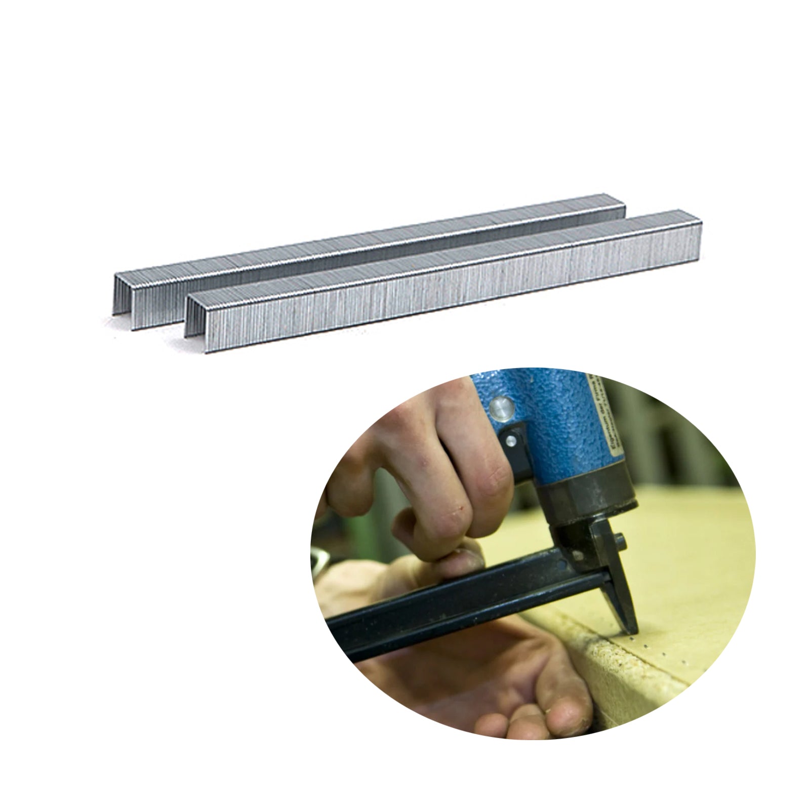 Staples Galvanised 10mm(3/8") Crown 71 Series 22GA Bx10000, 5mm-16mm