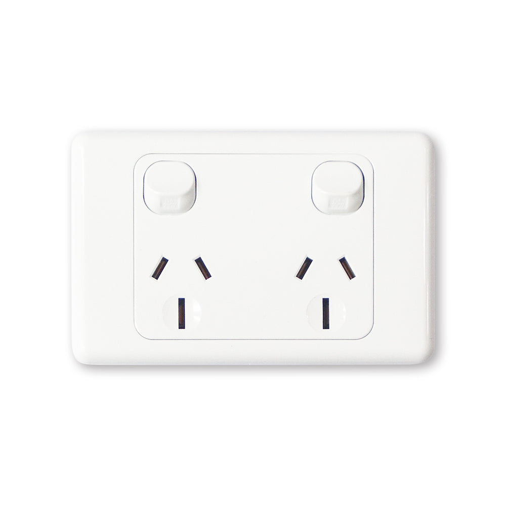 ABS Wall Switch & GPO, Multiple Styles