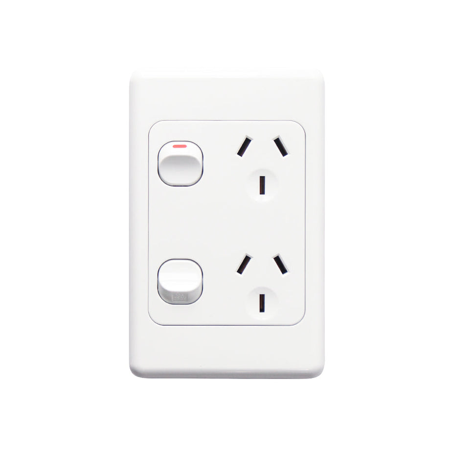 ABS Wall Switch & GPO, Multiple Styles