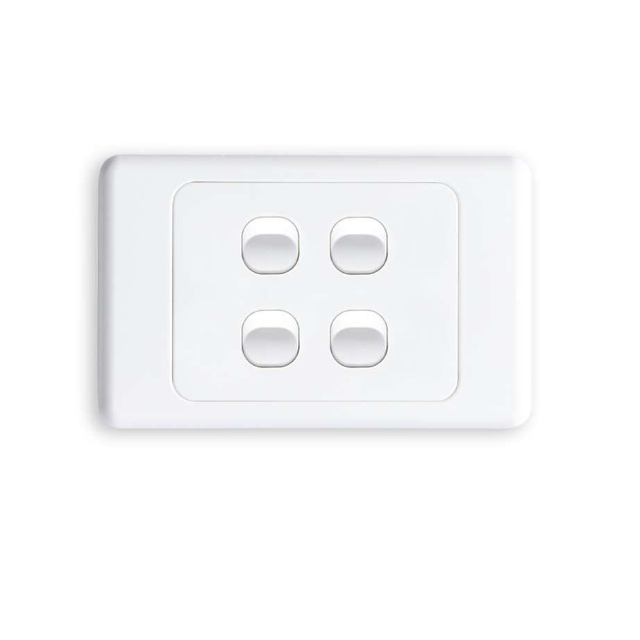 ABS Wall Switch & GPO, Multiple Styles