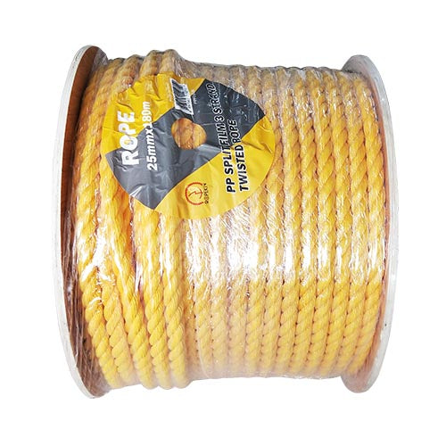 Rope PP Split Film 3st, Multiple Sizes