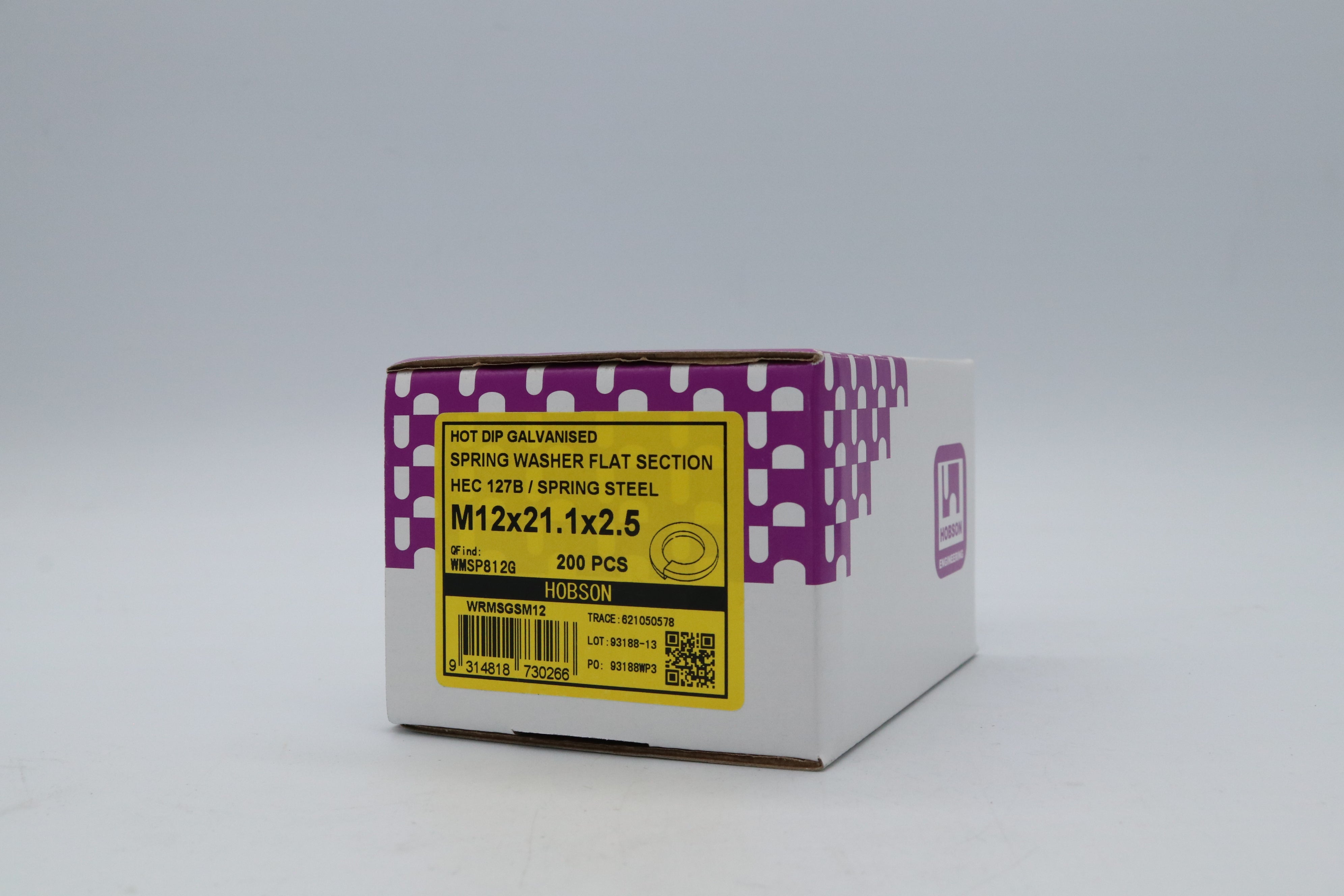 Spring Washer Hdg M6 to M24, Multiple Sizes