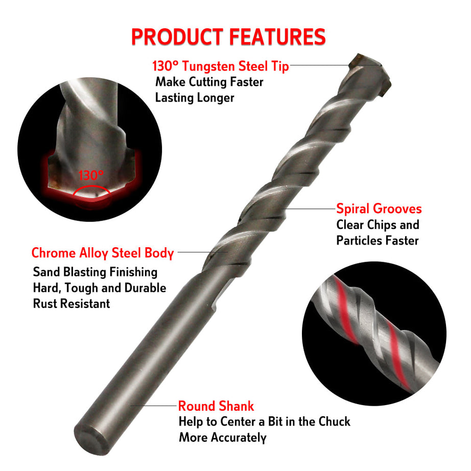 Drill Bit Masonry SB Multiple Sizes