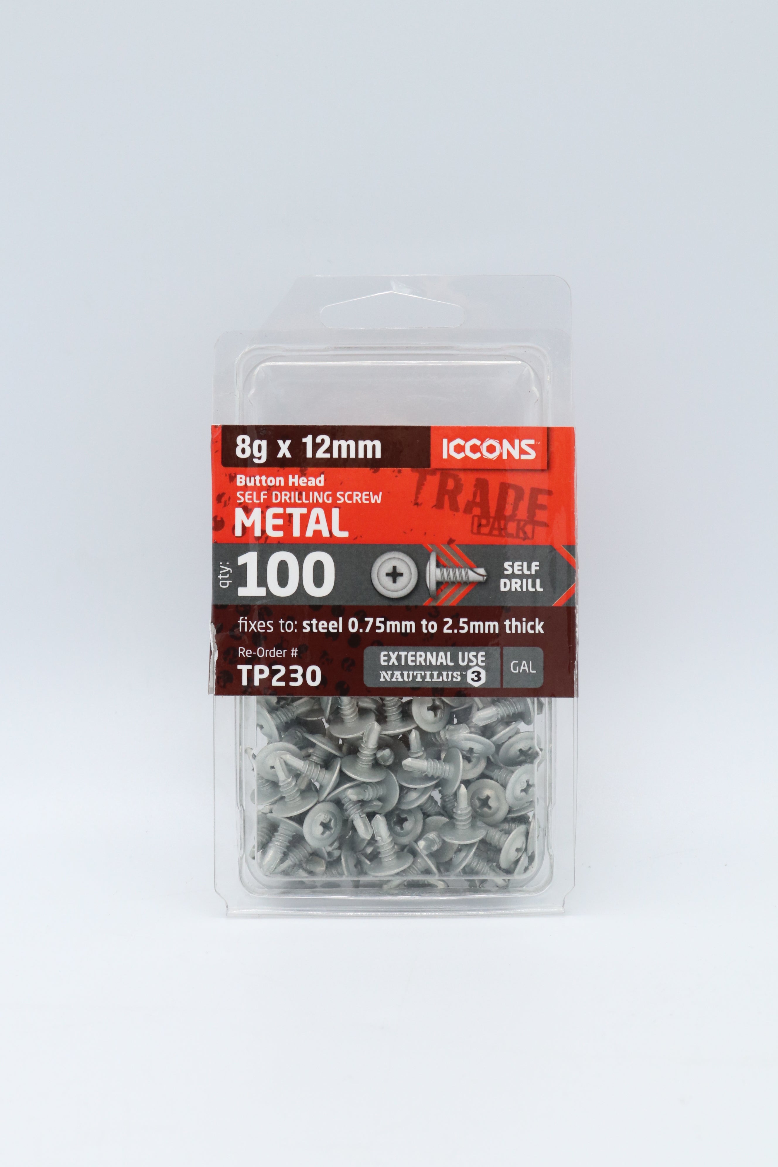 SD Screw Button C3 #8 Multiple Sizes