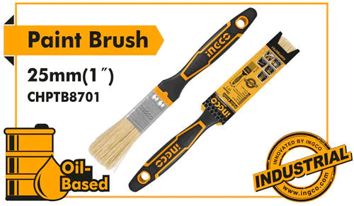 Paint Brush Pure Bristel Quality Multiple Sizes