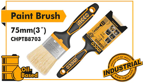 Paint Brush Pure Bristel Quality Multiple Sizes