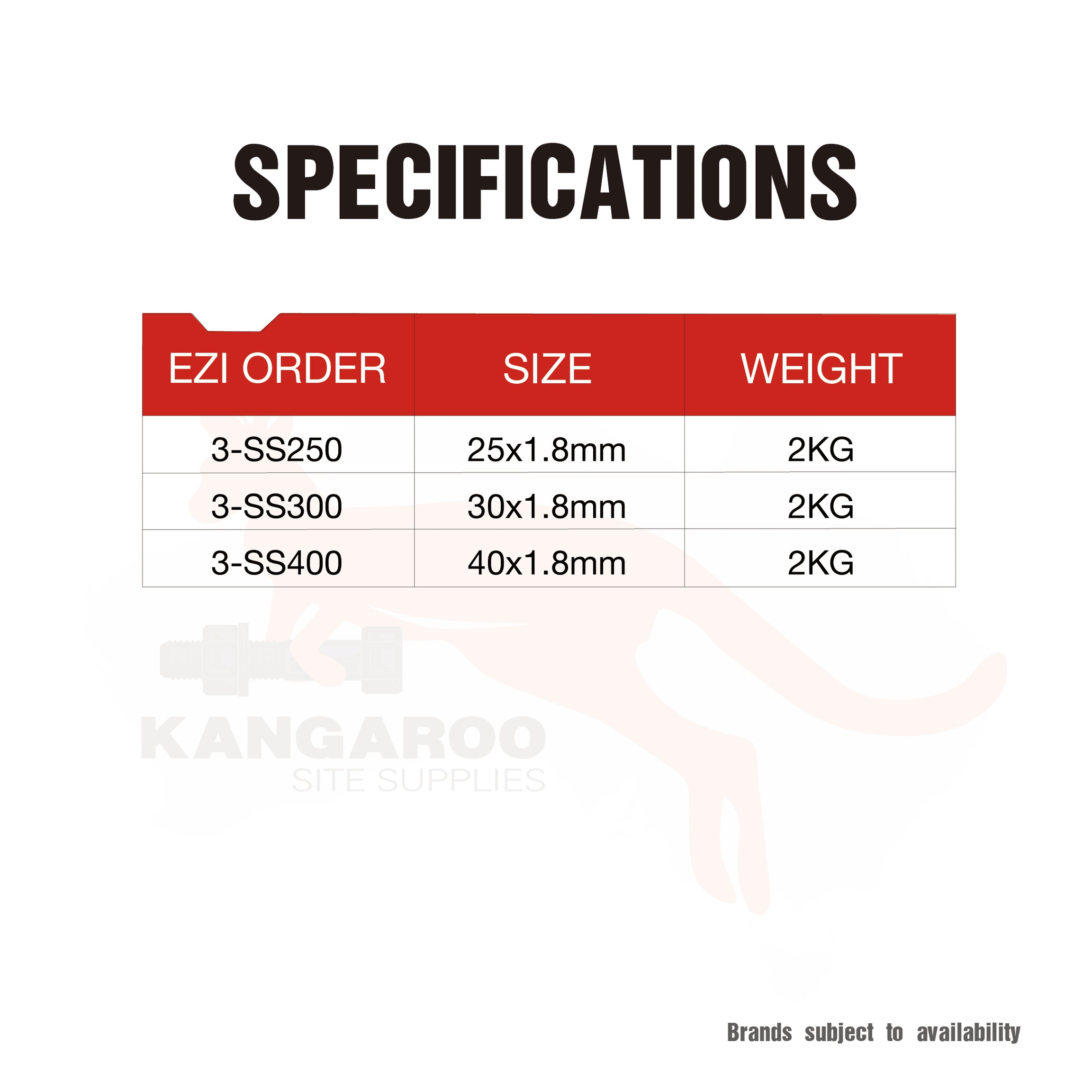 Soft Sheet Nails ZP 2kg, Multiple Sizes