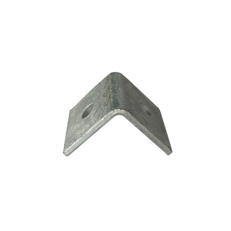 Builders Angle Bracket HDG 5mm Thickness 50x50x50mm M10 Holes