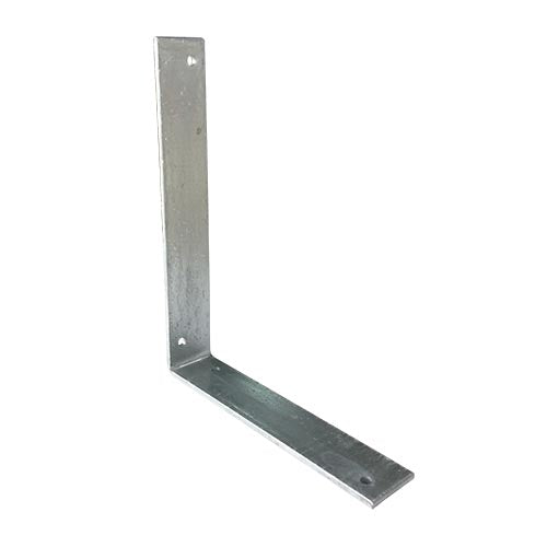 Builders Angle Bracket Hdg 5mm Thickness M6 Holes, Multiple Sizes