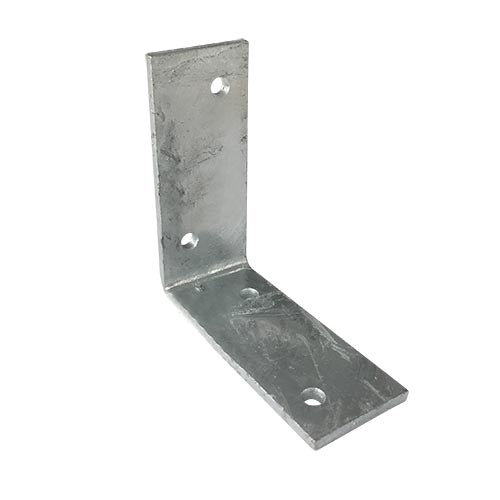 Builders Angle Bracket Hdg 5mm Thickness M6 Holes, Multiple Sizes