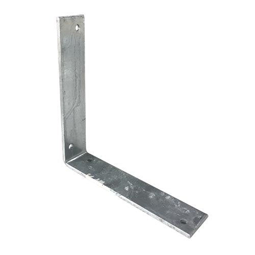 Builders Angle Bracket Hdg 5mm Thickness M6 Holes, Multiple Sizes
