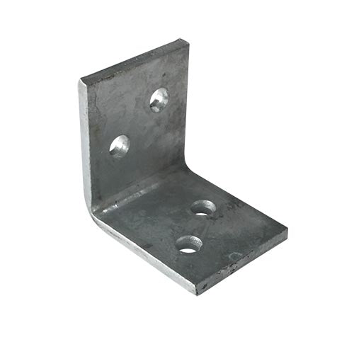 Builders Angle Bracket Hdg 5mm Thickness M6 Holes, Multiple Sizes