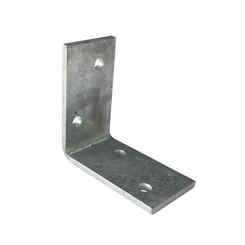 Builders Angle Bracket Hdg 5mm Thickness M6 Holes, Multiple Sizes