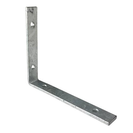 Builders Angle Bracket Hdg 5mm Thickness M6 Holes, Multiple Sizes