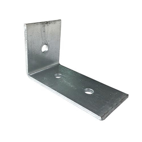 Builders Angle Bracket Hdg 6mm Thickness M12 Holes 2 Length Options