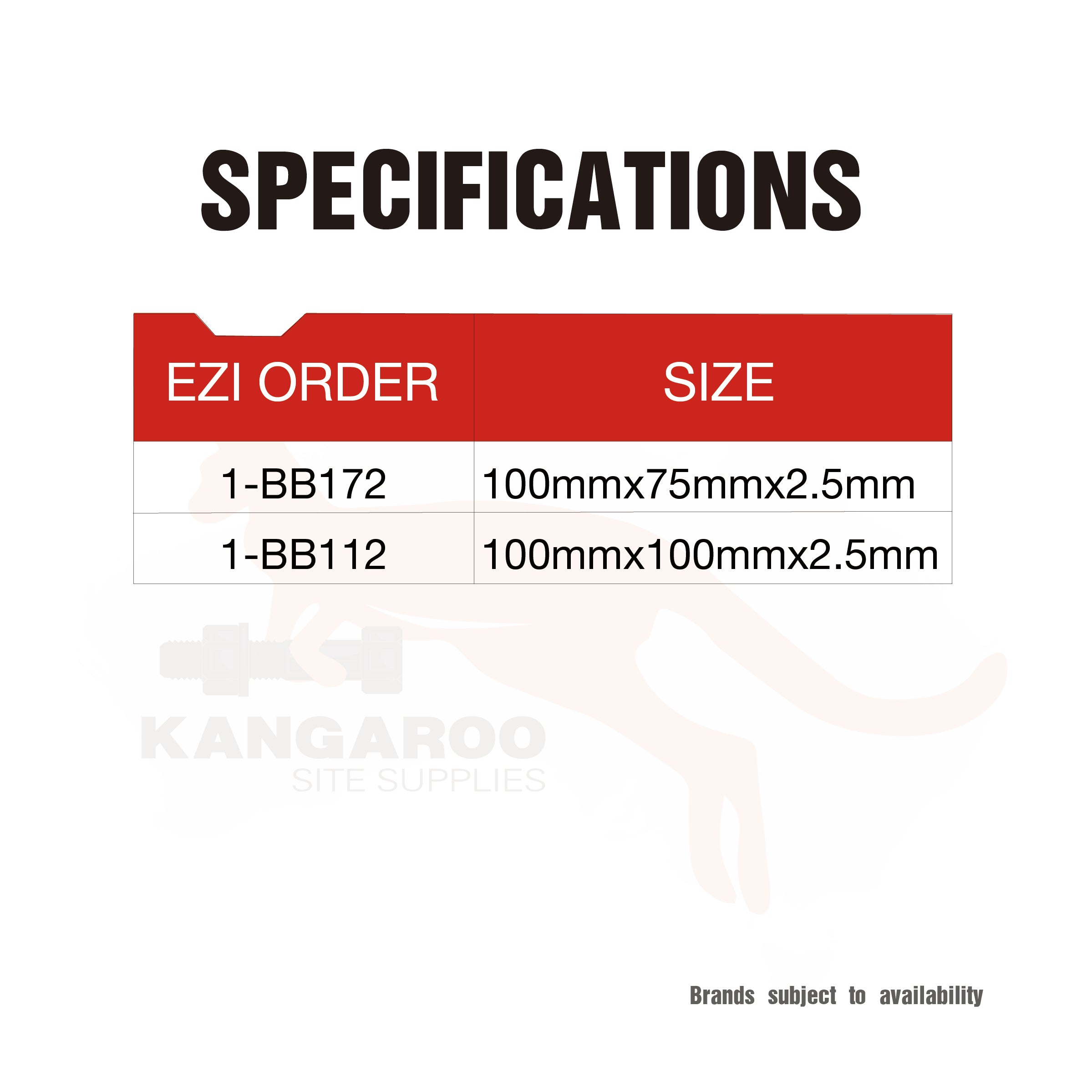 Broad Butt Hinge Fp Sat Chrome, 2 Sizes