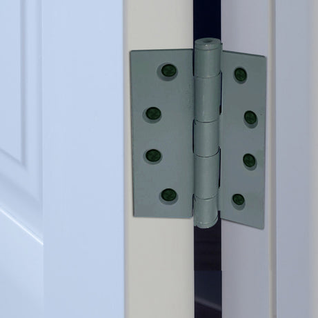 Broad Butt Hinge Lp Primecoat 100x75x2.5mm or 100x100x2.5mm