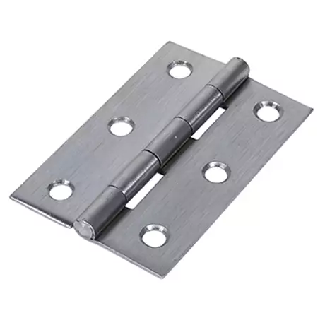 Butt Fp Sat Chrome (Arch) 85x65x2mm or 100x75x2.5mm