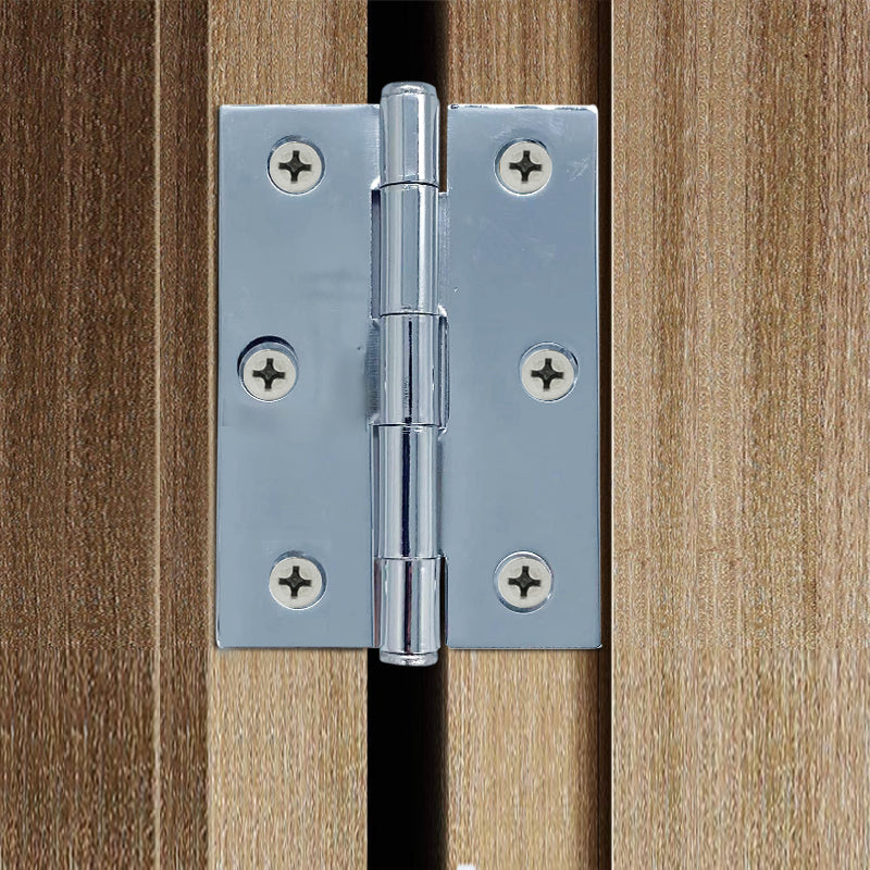 Butt Fp Pol. Chrome (Arch) 85x60x2.0mm or 100x75x2.5mm