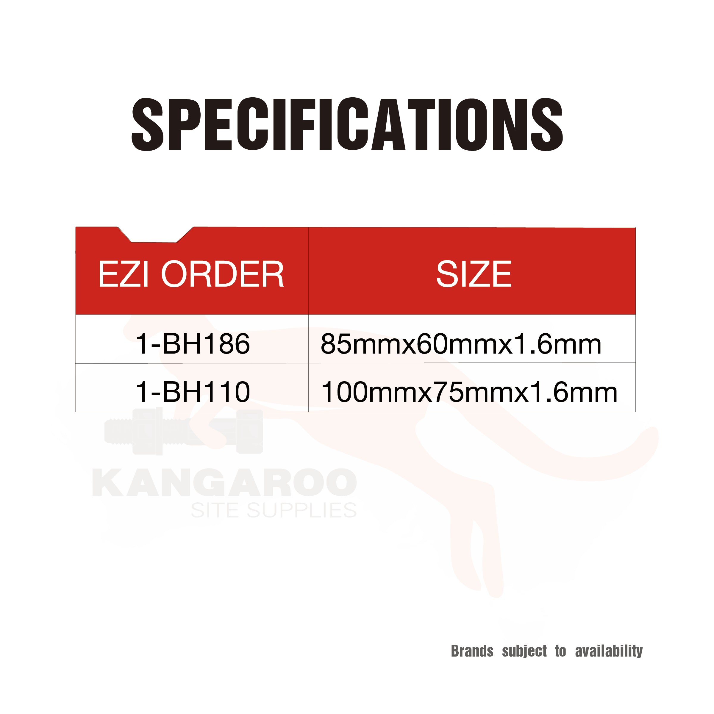 Butt Fp Sat Chrome 85x60x1.6mm or 100x75x1.6mm