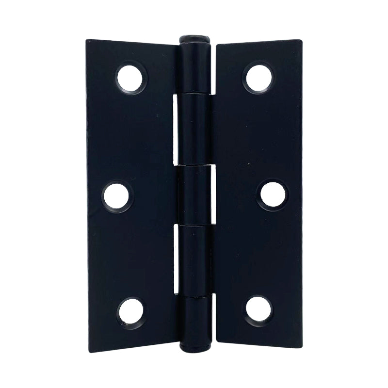 Butt Lp Matte Blk (Arch) 85x60x2mm or 100x75x2.5mm