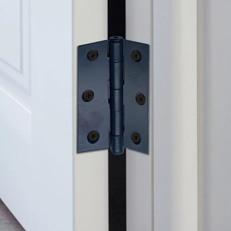 Butt Lp Matte Blk (Arch) 85x60x2mm or 100x75x2.5mm