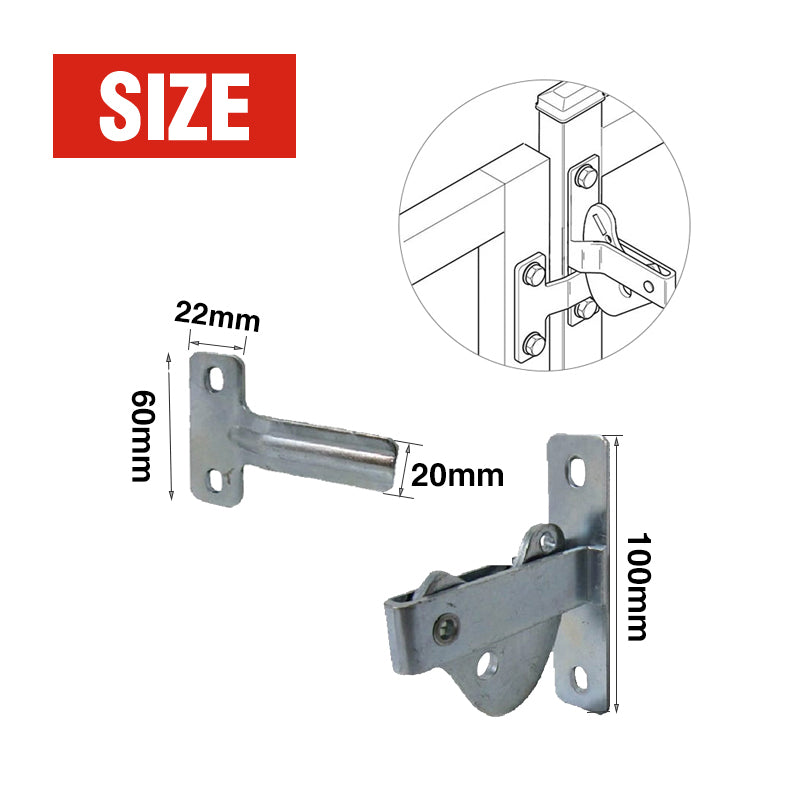 D-Latch & Striker Steel Zp Cd1