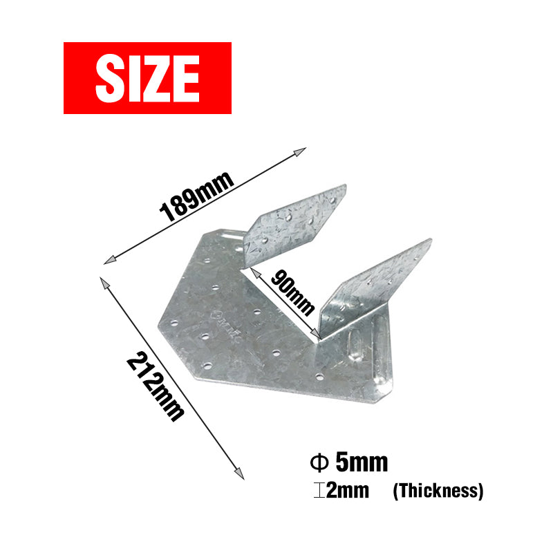 Hurricane Tie 212x189x90x2mm