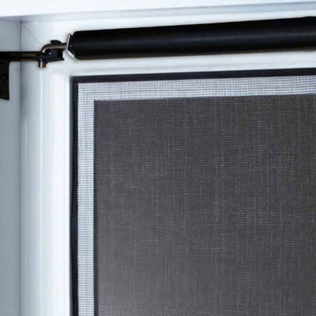 Screen Door Closer Pneumatic Black