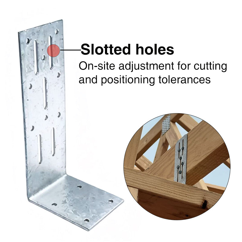 Internal Wall Bracket Heavy Duty 47x55x125mm