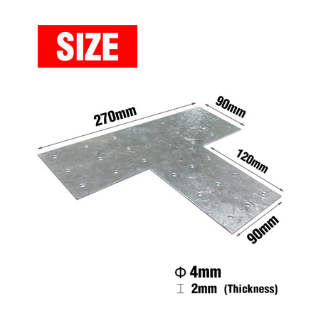 Plat Grip T 90x270x210x2mm