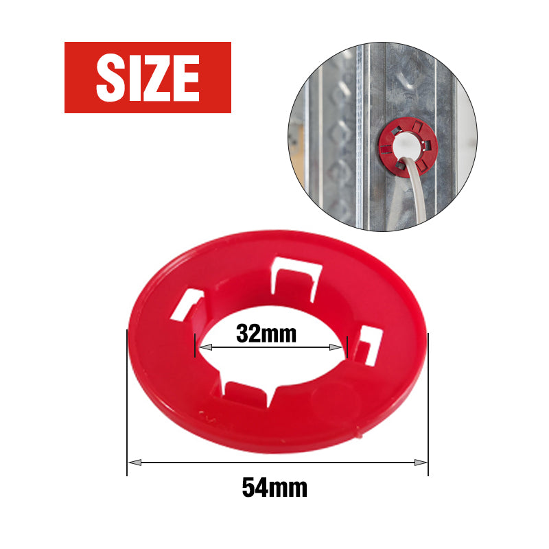 Plastic Hole Cover 32mm Pack200