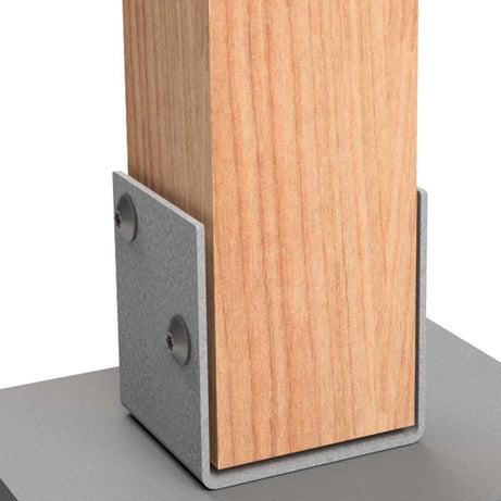 Post Support Galv Bolt Down Hd 90mm or 100mm