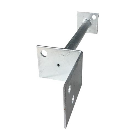 Post Support M10 Galv Half Stirrup, Multiple Sizes