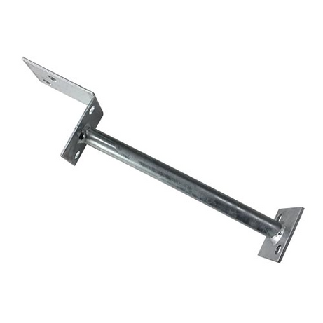 Post Support M10 Galv Half Stirrup, Multiple Sizes