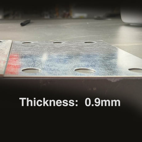 Steel Shim Plate Galv. 160x120x0.9mm, 160x120x2.9mm