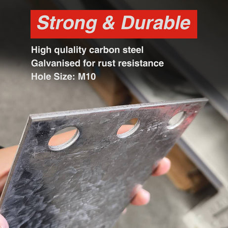 Steel Shim Plate Galv. 160x120x0.9mm, 160x120x2.9mm