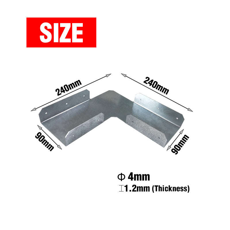 L Type 240x240x1.2mm