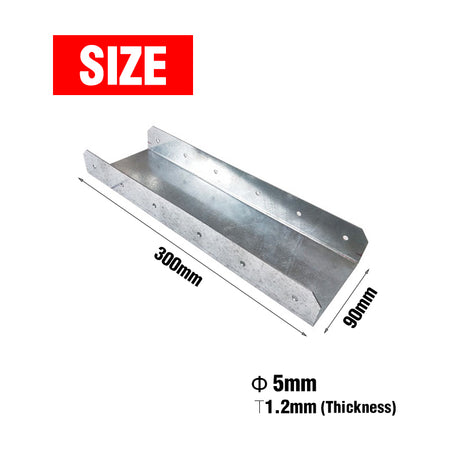 IU Type 300x90x1.2mm