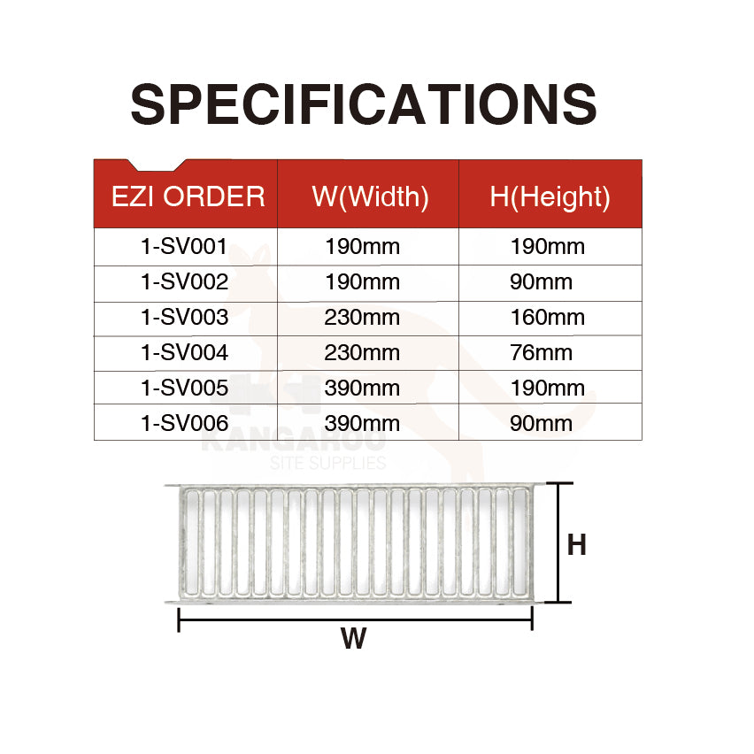 Sub Floor Vent