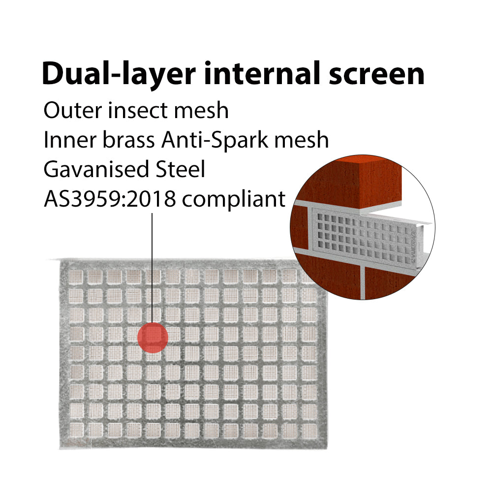 Sub Floor Vent Anti-Spark