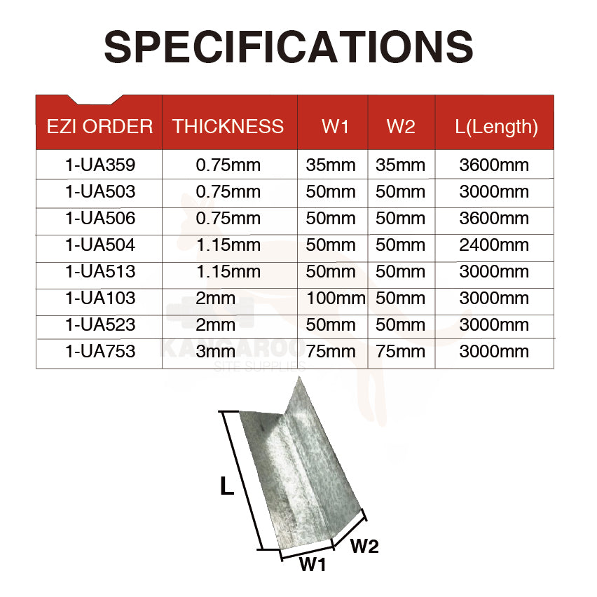 Bulk Angle HDG, Multiple Sizes
