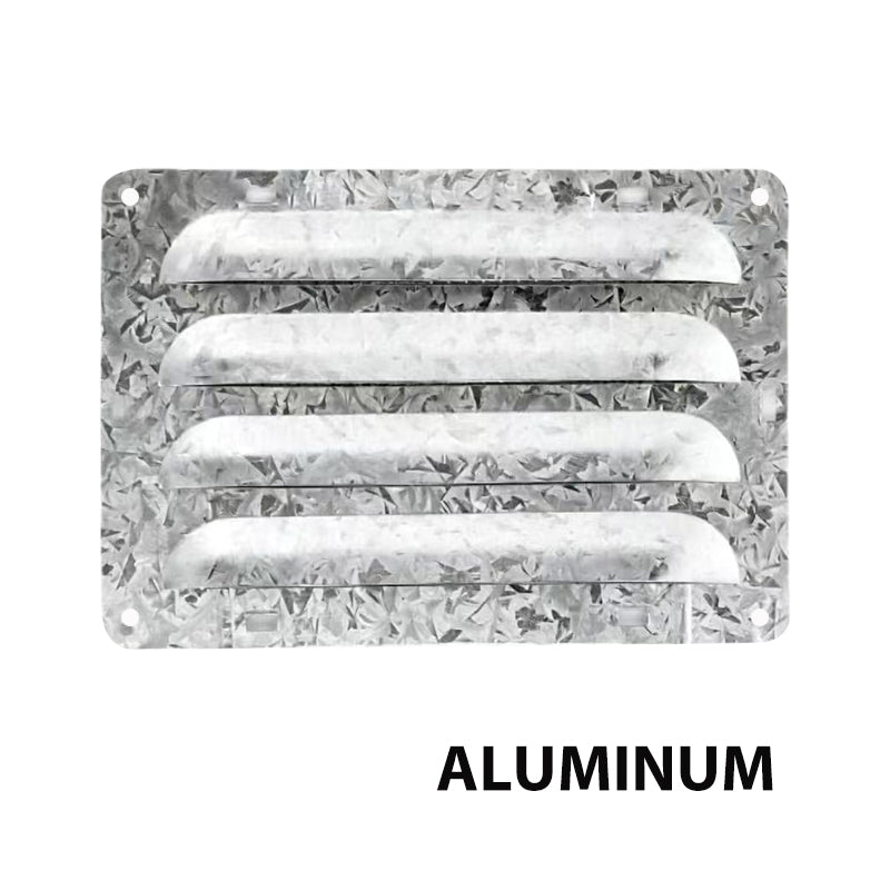 Wall Vent Flat Face Louvre Alum