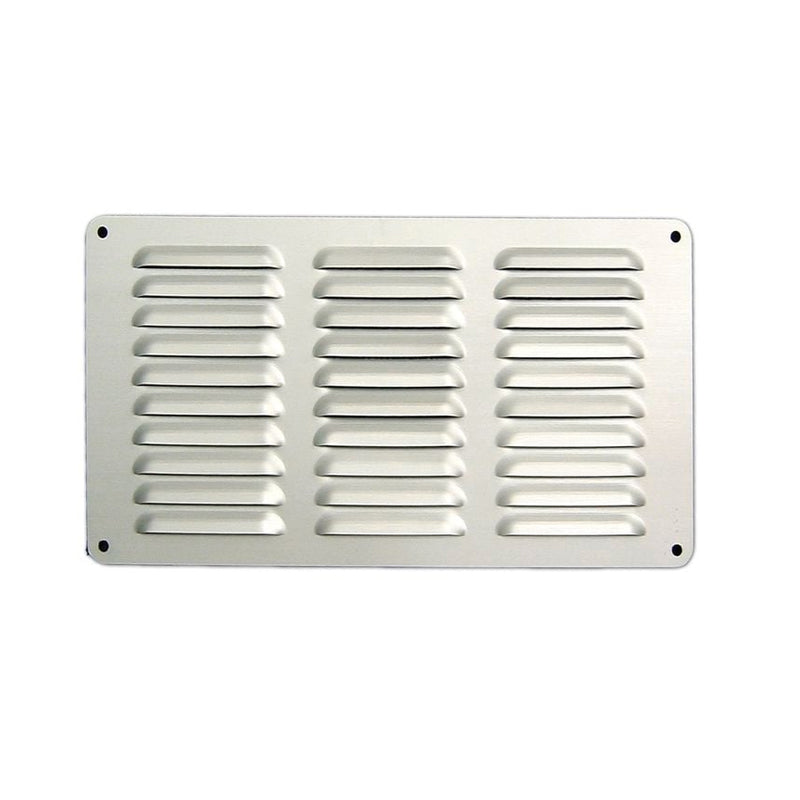 Wall Vent Cover Silver Aluminium 300 x 150mm