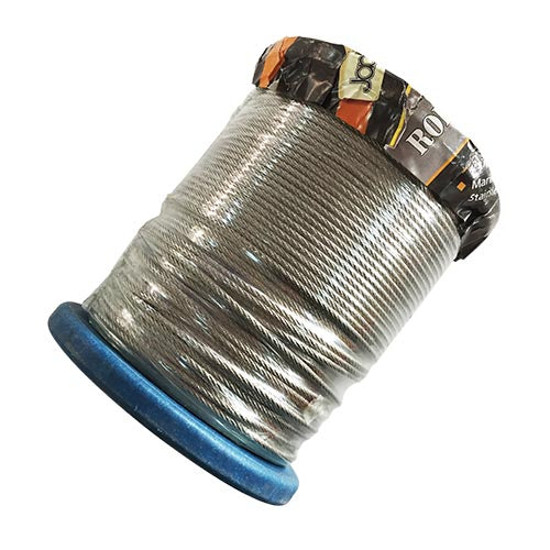 Wire Rope SS316 7x7 Braided 2mmx100m