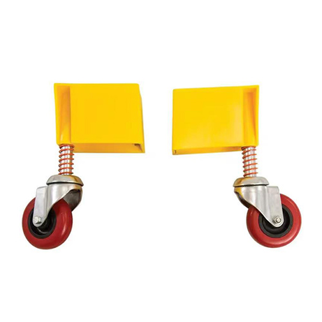 Jinmao Front Main Wheel Kit 2pcs - M (For Ladder 10-LP003, 10-LP004, 10-LP005, 10-LP006, 10-LP007, 10-LP008)