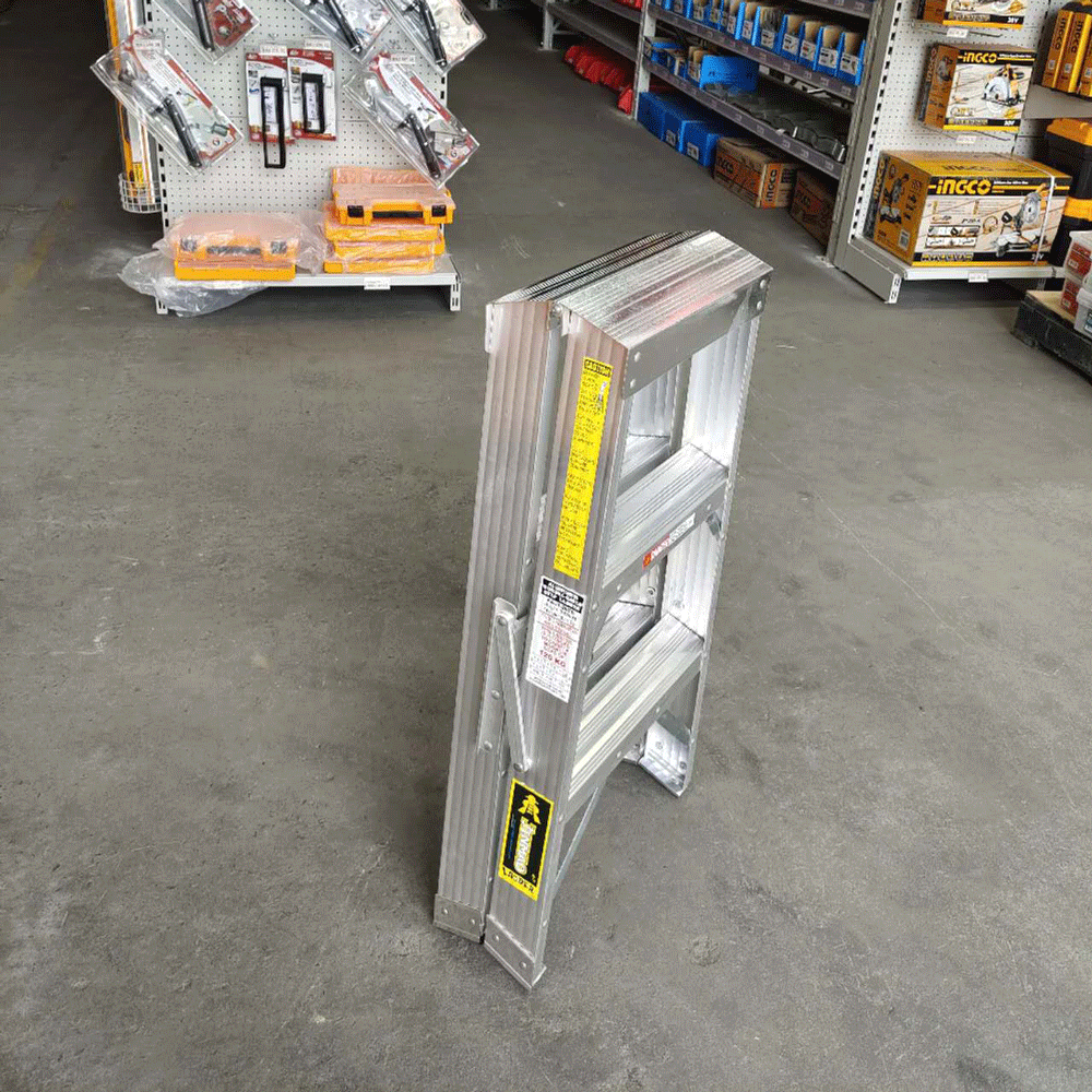 Jinmao Ladder 120Kg Double Sided Aluminium , Multiple Sizes