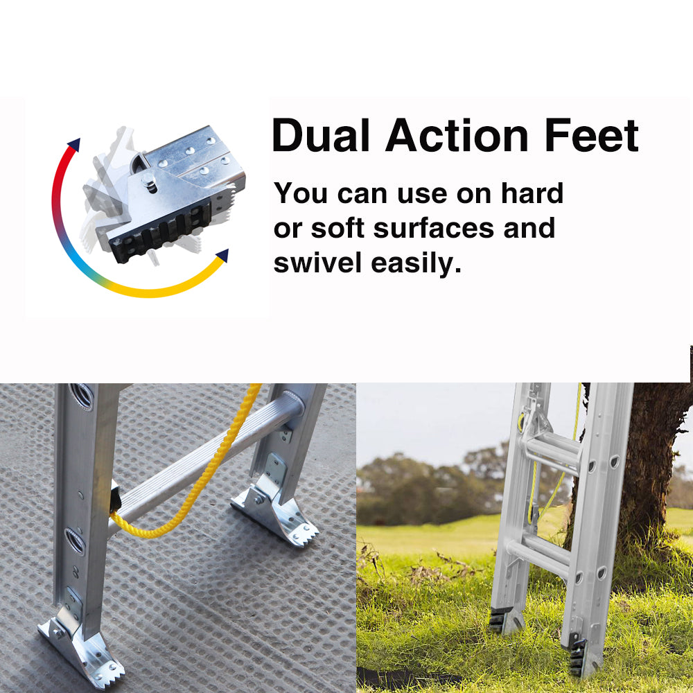 Jinmao Ladder Extension Aluminium 150kg, 2 Sizes