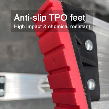 Jinmao Aluminum Ladder Single Builders Ladder 150kg, Multiple Sizes