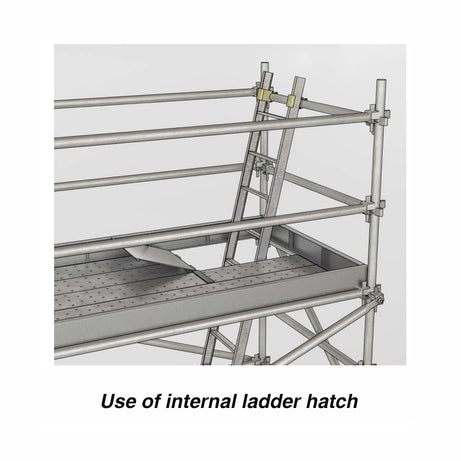 Jinmao Aluminum Ladder Single Builders Ladder 150kg, Multiple Sizes